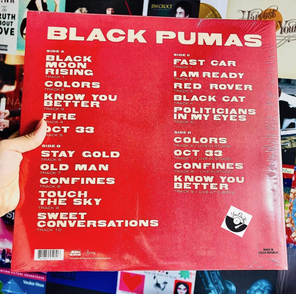 vinyl BLACK PUMAS - BLACK PUMAS (DELUXE/GOLD & RED/BLACK MARBLE VINYL/2LP)