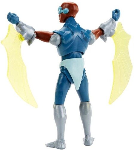 Mattel Collectible - Masters of the Universe Animated Stratos with Power Attack (He-Man, MOTU) (Large Item, Action Figure, Collectible)