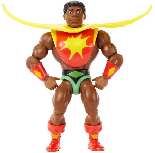 Mattel Collectible - Masters of the Universe Origins 5.5 Sun-Man, The Greatest Hero of Them All (He-Man, MOTU) (Large Item, Action Figure, Collectible)