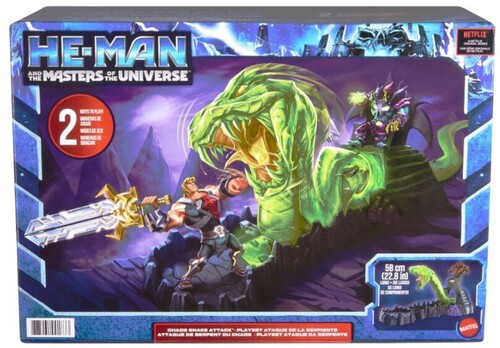 Mattel Collectible - Masters of the Universe Chaos Snake Attack Playset (He-Man, MOTU) (Large Item, Action Figure, Collectible)