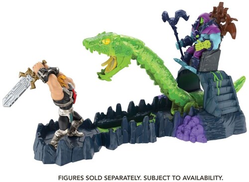 Mattel Collectible - Masters of the Universe Chaos Snake Attack Playset (He-Man, MOTU) (Large Item, Action Figure, Collectible)