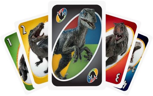Mattel Games - UNO Jurassic World Dominion (Card Game, Table Top Game)