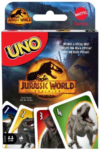 Mattel Games - UNO Jurassic World Dominion (Card Game, Table Top Game)