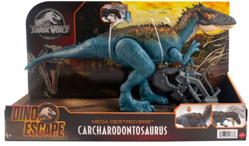Mattel: Jurassic World: Mega Destroyers Charcarodontosaurus (Large Item, Action Figure)