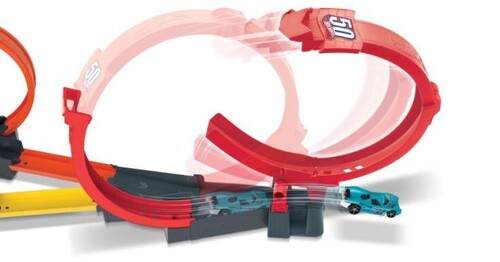 Mattel - Hot Wheels Multi-Loop Raceoff (Large Item, Toy Car)