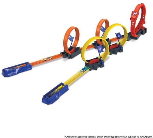Mattel - Hot Wheels Multi-Loop Raceoff (Large Item, Toy Car)