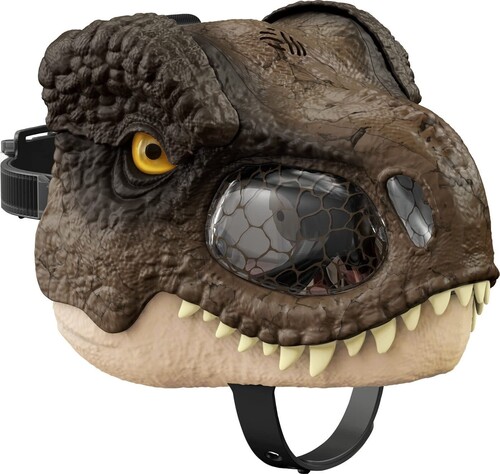 Mattel - Jurassic World Tyrannosaurus Rex Chomp 'N Roar Mask (Large Item, Action Figure)