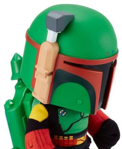 Mattel Collectible: Star Wars: The Book of Boba Fett: Rocket Launching Boba Fett Feature Plush (Large Item, Plush)