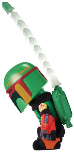 Mattel Collectible: Star Wars: The Book of Boba Fett: Rocket Launching Boba Fett Feature Plush (Large Item, Plush)