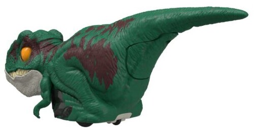 Mattel - Jurassic World Dominion Uncaged Click Tracker Velociraptor, Green (Action Figure)