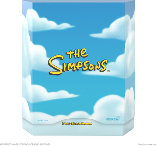 Super7 - The Simpsons ULTIMATES! Wave 1 - Deep Space Homer (Large Item, Collectible, Figure, Action Figure)