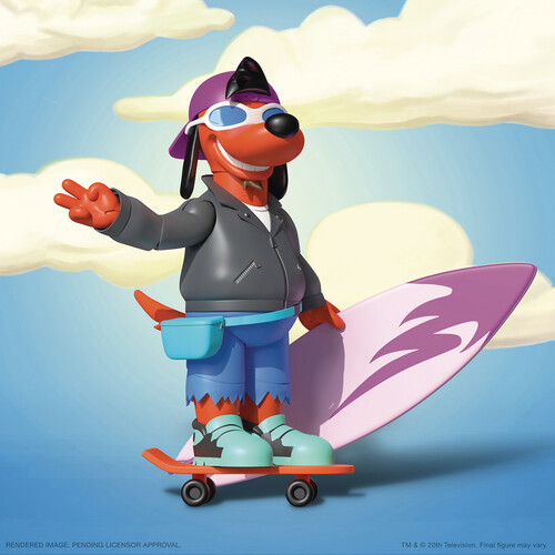 Super7 - The Simpsons ULTIMATES! Wave 1 - Poochie (Large Item, Collectible, Figure, Action Figure)