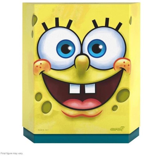 Super7 - SpongeBob SquarePants ULTIMATES! Wave 1 - Spongebob Squarepants (Large Item, Collectible, Figure, Action Figure)