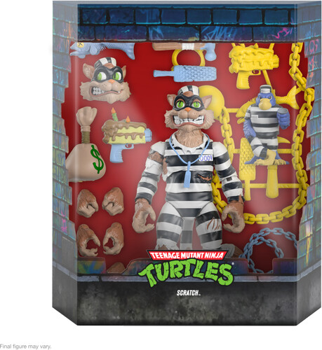 Super7 - Teenage Mutant Ninja Turtles (TMNT) ULTIMATES! Wave 6 - Scratch (Large Item, Collectible, Figure, Action Figure)