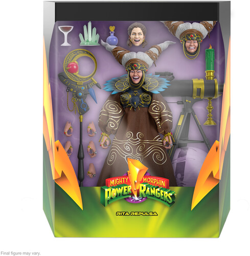 Super7 - Mighty Morphin Power Rangers ULTIMATES! Wave 2 - Rita Repulsa (Large Item, Collectible, Figure, Action Figure)