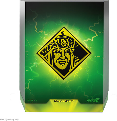 Super7 - Mighty Morphin Power Rangers ULTIMATES! Wave 2 - Rita Repulsa (Large Item, Collectible, Figure, Action Figure)