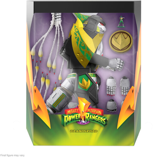 Super7 - Mighty Morphin Power Rangers ULTIMATES! Wave 2 - Dragonzord (Large Item, Collectible, Figure, Action Figure)