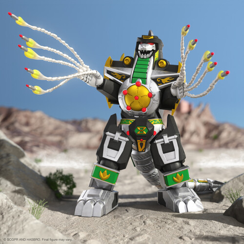 Super7 - Mighty Morphin Power Rangers ULTIMATES! Wave 2 - Dragonzord (Large Item, Collectible, Figure, Action Figure)