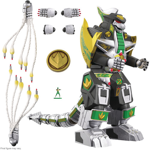Super7 - Mighty Morphin Power Rangers ULTIMATES! Wave 2 - Dragonzord (Large Item, Collectible, Figure, Action Figure)