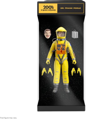 Super7 - 2001: A Space Odyssey ULTIMATES! Wave 1 - Dr. Frank Poole [Yellow Suit] (Large Item, Collectible, Figure, Action Figure)