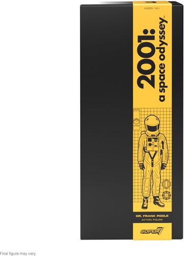 Super7 - 2001: A Space Odyssey ULTIMATES! Wave 1 - Dr. Frank Poole [Yellow Suit] (Large Item, Collectible, Figure, Action Figure)