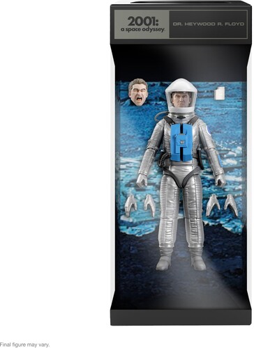 Super7 - 2001: A Space Odyssey ULTIMATES! Wave 1 - Dr. Heywood R. Floyd [Grey Suit] (Large Item, Collectible, Figure, Action Figure)