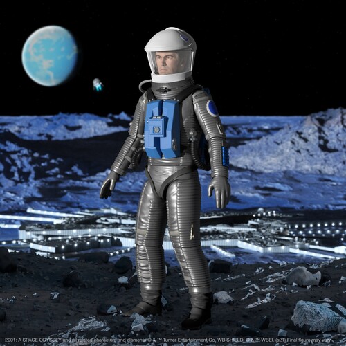 Super7 - 2001: A Space Odyssey ULTIMATES! Wave 1 - Dr. Heywood R. Floyd [Grey Suit] (Large Item, Collectible, Figure, Action Figure)