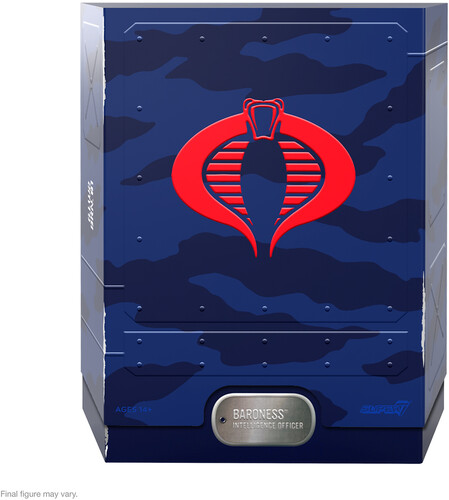 Super7 - G.I. Joe ULTIMATES! Wave 2 - Baroness [Blue] (Large Item, Collectible, Figure, Action Figure)