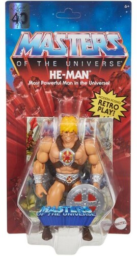 Mattel Collectible - Masters of the Universe Origins 5.5" He-Man, Most Powerful Man in the Universe (He-Man, MOTU) (Large Item, Action Figure, Collectible)