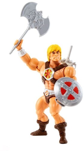 Mattel Collectible - Masters of the Universe Origins 5.5" He-Man, Most Powerful Man in the Universe (He-Man, MOTU) (Large Item, Action Figure, Collectible)