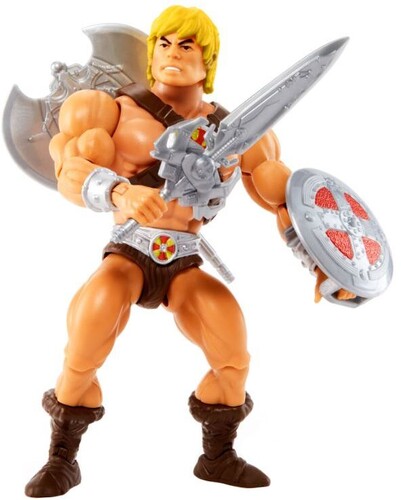 Mattel Collectible - Masters of the Universe Origins 5.5" He-Man, Most Powerful Man in the Universe (He-Man, MOTU) (Large Item, Action Figure, Collectible)