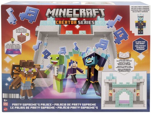Mattel Collectible - Minecraft Creator Series Party Supreme's Palace (Large Item, Figure)