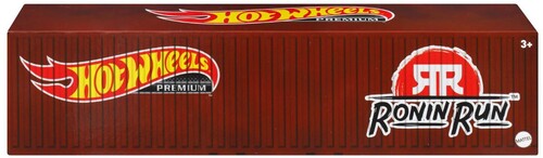 Mattel - Hot Wheels Ronin Run Container Set (Large Item, Toy Car)