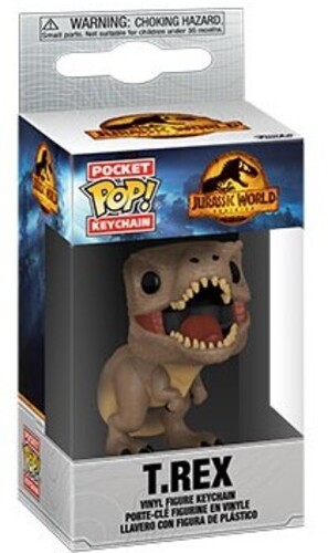 FUNKO POP! KEYCHAIN: Jurassic World: Dominion- T-Rex (Vinyl Figure)