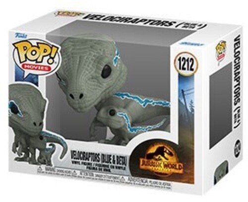 FUNKO POP! MOVIES: Jurassic World Dominion - Velociraptor (Blue & Beta) (Vinyl Figure)
