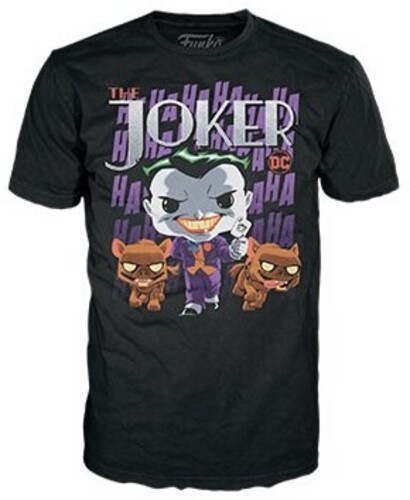 FUNKO Boxed Tee: DC Comics - Joker [L] (Large Item, Vinyl Figure, Size Large, Boxed Shirt)