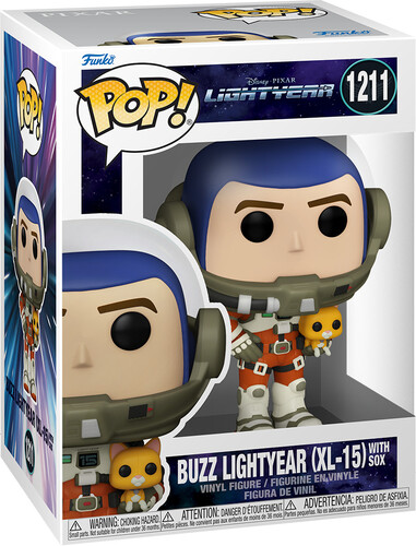 FUNKO POP! DISNEY: Lightyear: Buzz Lightyear With Sox (XL-15) (Vinyl Figure)