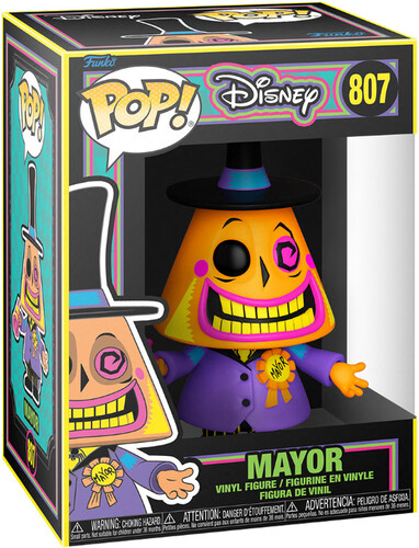 FUNKO POP! DISNEY: The Nightmare Before Christmas: Mayor (Blacklight) (Vinyl Figure)