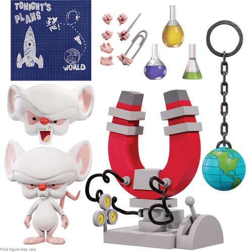 Super7 - Animaniacs ULTIMATES! Wave 1 - The Brain (Large Item, Collectible, Figure, Action Figure)