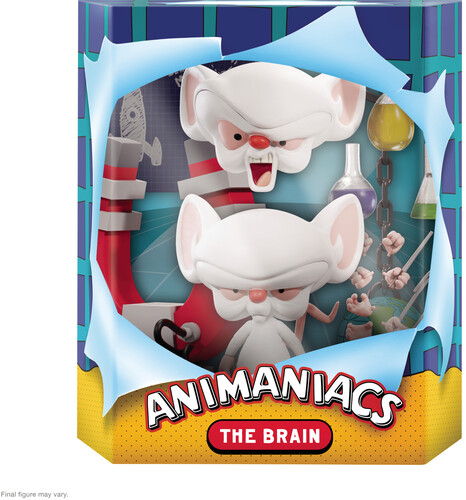 Super7 - Animaniacs ULTIMATES! Wave 1 - The Brain (Large Item, Collectible, Figure, Action Figure)