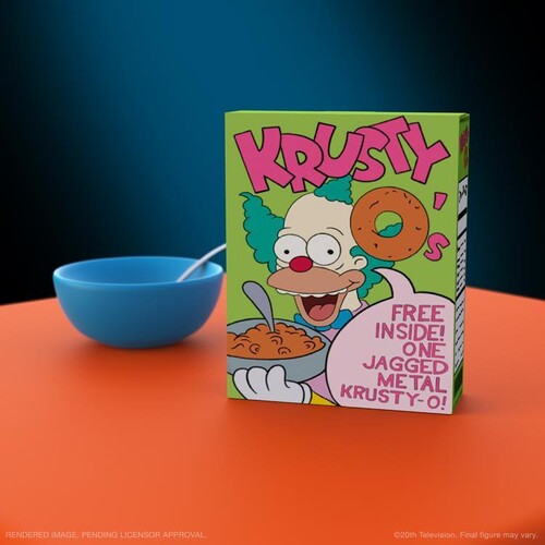 Super7 - The Simpsons ULTIMATES! Wave 2 - Krusty the Clown (Large Item, Collectible, Figure, Action Figure)