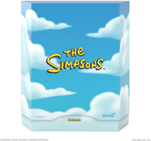 Super7 - The Simpsons ULTIMATES! Wave 2 - Bartman (Large Item, Collectible, Figure, Action Figure)