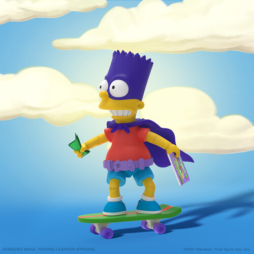 Super7 - The Simpsons ULTIMATES! Wave 2 - Bartman (Large Item, Collectible, Figure, Action Figure)