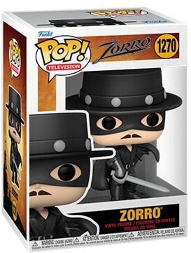 FUNKO POP! TELEVISION: Zorro Anniversary- Zorro (Vinyl Figure)