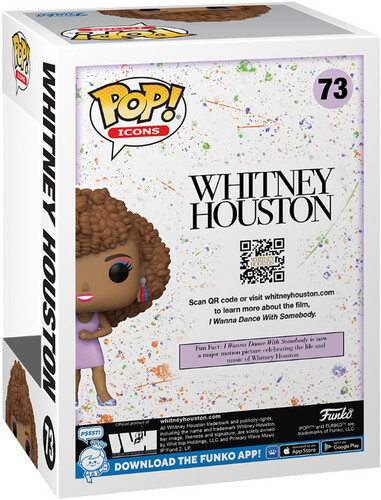 FUNKO POP! ICONS: Whitney Houston (IWDWS) (Vinyl Figure)