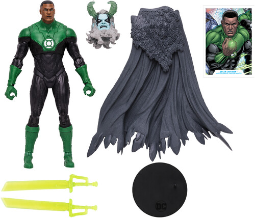 McFarlane - DC - Green Lantern (John Stewart) - Endless Winter Build-a (Large Item, Action Figure)