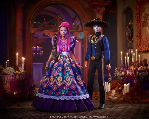 Mattel - Barbie Collector Ken Dia De Muertos Doll 2022, Limited Edition (Large Item, Collectible, Limited Edition, Doll)
