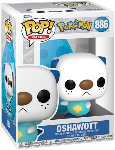 FUNKO POP! GAMES: Pokemon- Oshawott (Vinyl Figure)