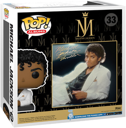 FUNKO POP! ALBUMS: Michael Jackson - Thriller (Large Item, Vinyl Figure)