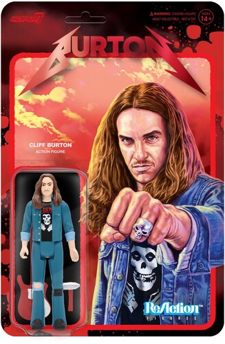 Cliff Burton Wave 1 - Cliff Burton (Cliff 'Em All) (Collectible, Figure, Limited Edition, AE Exclusive)